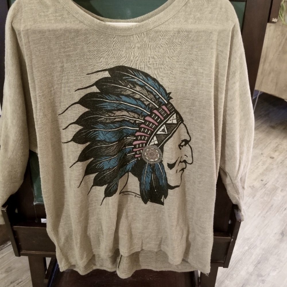 Indian head tunic/ southern grace